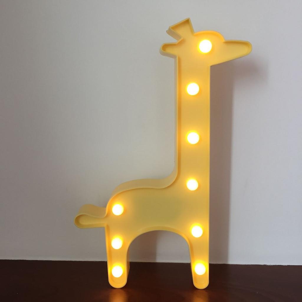 Unicorn Night Light With Star Shape Led Decor For Bedroom And Gift Use