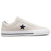Converse One Star Pro Suede Low Egret White Unisex Sneakers Cream Black 172950C