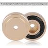 4PCS 30*10mm Aluminum Alloy Amplifier Feet   Amplifier Pads Feet Silver