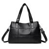 Frauen Tasche Nähen Damen Tasche Weiche Leder Mode Temperament Handtasche Mehrschichtige Schulter Tasche