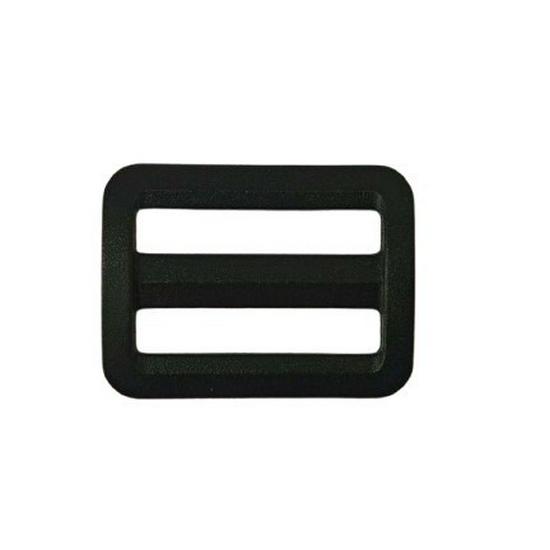 In Stock: 20-50mm Wear-Resistant Adjustable Plastic Ladder Buckle for Backpacks