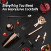 Stainless Steel Cocktail Shaker Set with Bar Tools