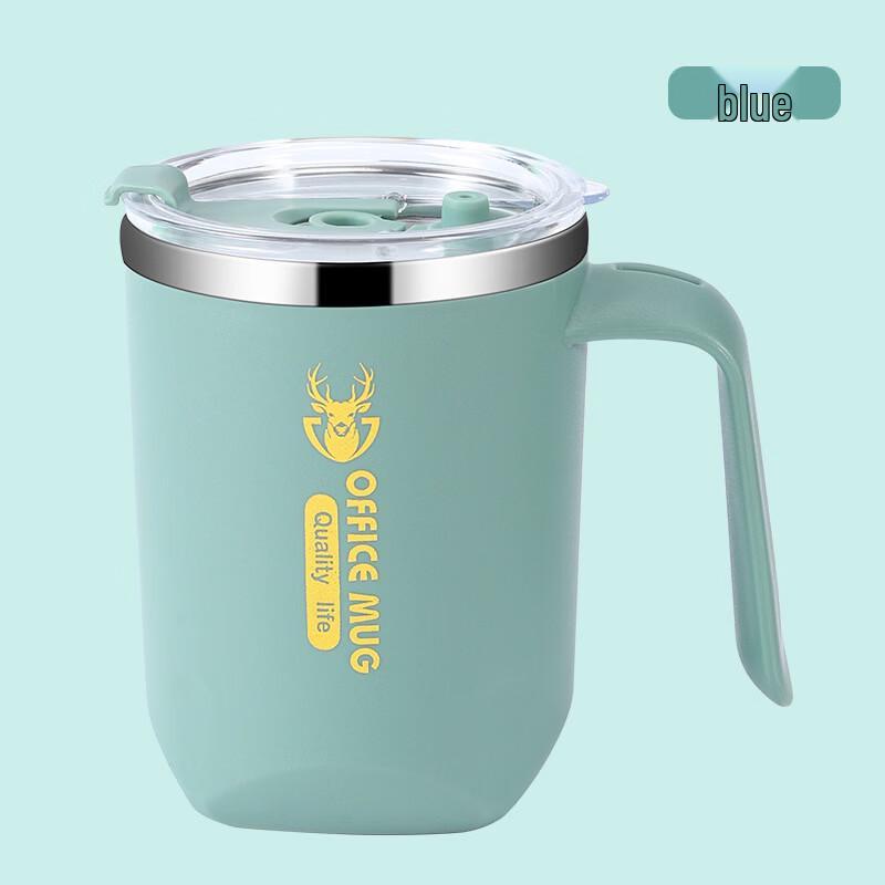WuTuo Stainless Steel Double-Layer Coffee Mug Set