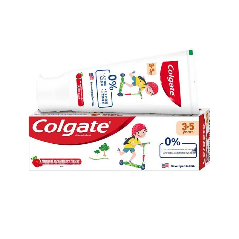 Colgate Kids Toothpaste 3-5 Years Natural Strawberry