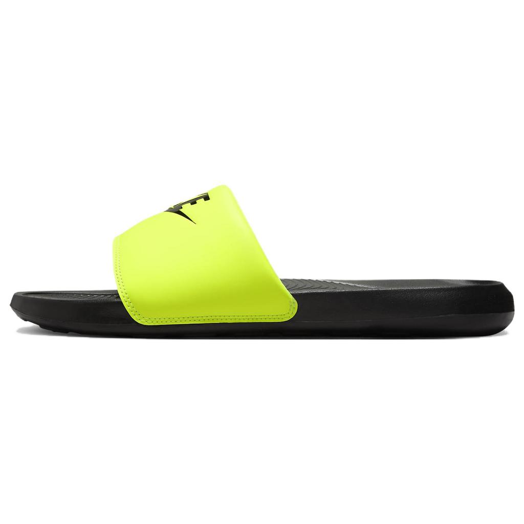 New Nike Victori One Slides 'Yellow Black' CN9675-015