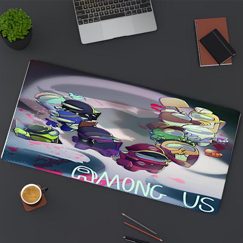 Among Us Print Mouse Pad, for Keyboard Pad Laptop PC Mat for Office Home Use, Desk Decor, Perfect Birthday Gift for Gamers