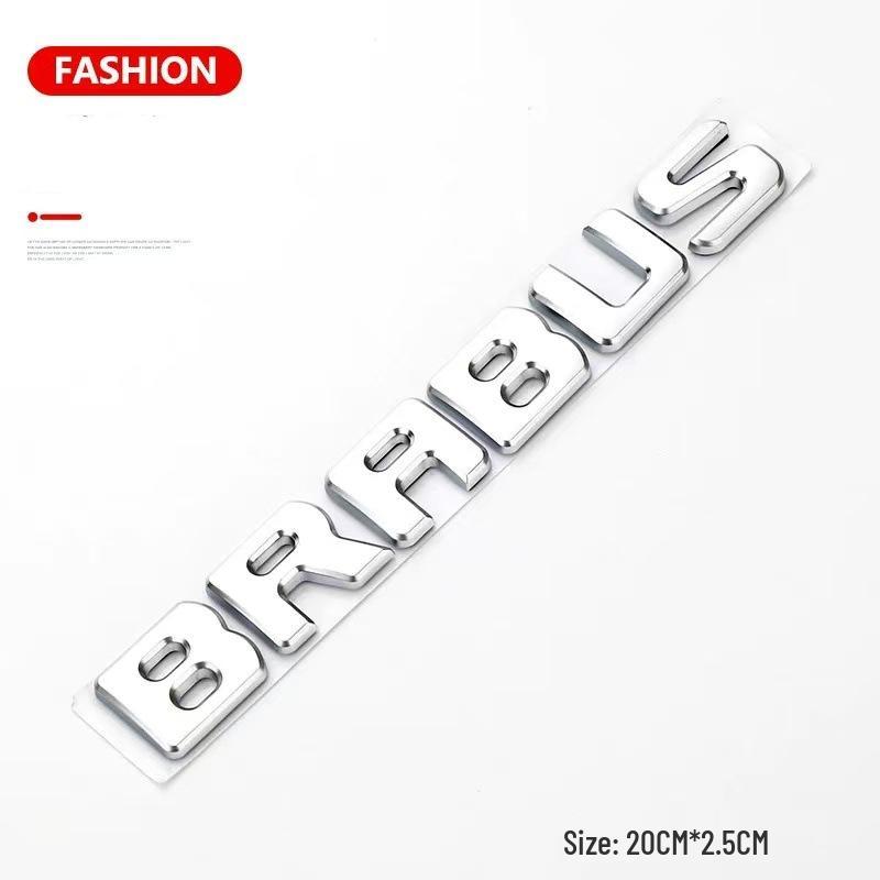 Mercedes-Benz BRABUS Auto Achterklep Embleem Letter Sticker