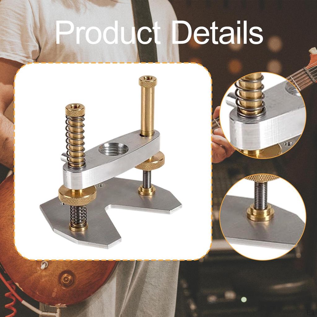 Guitar Sound Hole Base Musical Instrument Part Metal Repair Tool, Accessories for Performance