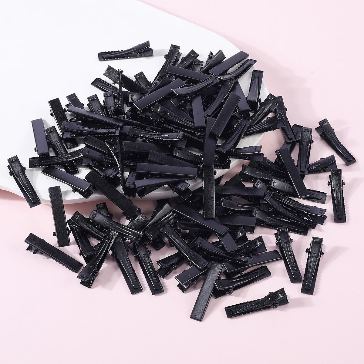 

40/120 шт. Металлические зажимы-крокодилы для волос, зажим-утиный клюв для девочек, 3,2 см, одинарные зажимы-крокодилы для волос, инструменты для укладки волос, аксессуары