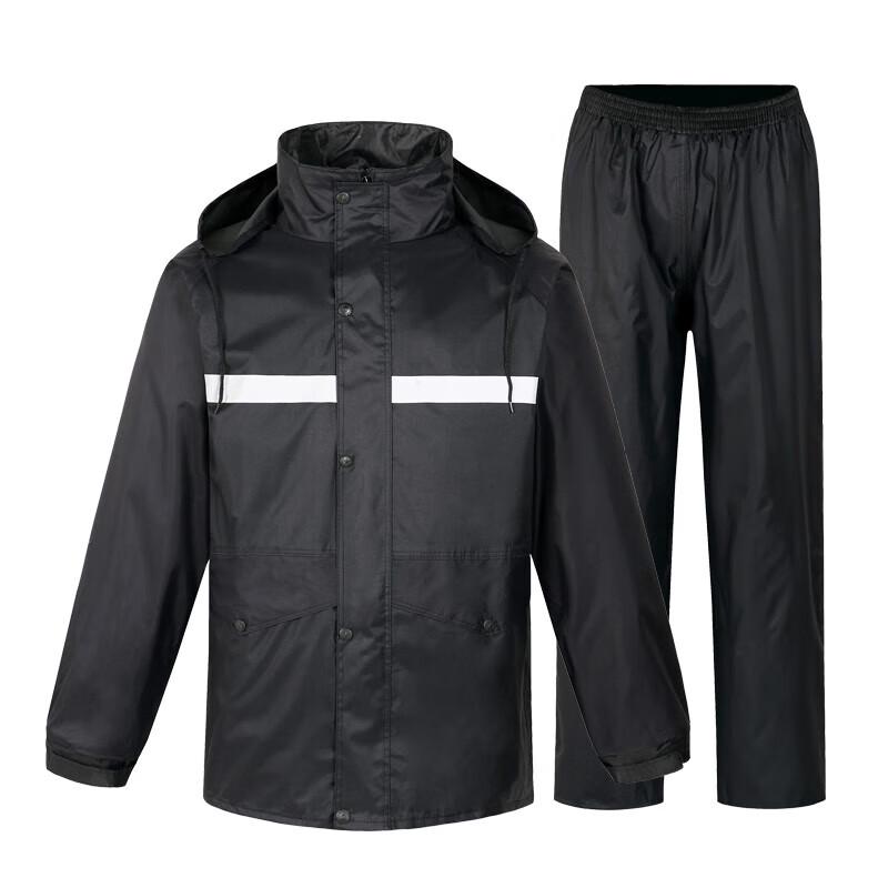 Chuangli Shidai Heavy-Duty Two-Piece Reflective Rain Suit