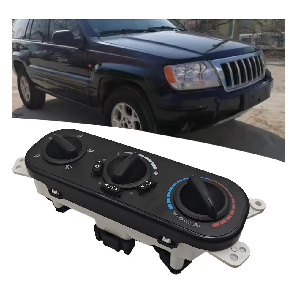 

55111840AE: Fits 07-10 Jeep Wrangler Heater & AC Control Panel Neutral