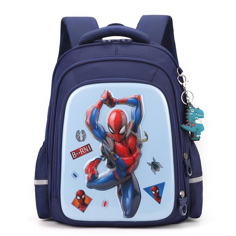 

Cute Cartoon School Backpack Fashionable Lightweight Nylon Book Bag For Kids Spiderman