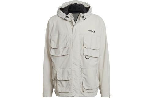 adidas Originals Trefoil Adv St Mp Wb Solid Sport Hooded Jacket HF4794 L белый