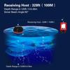 Kabelloser HD-Unterwasser-Sonar-Fischfinder - Mit Mobiltelefon kompatibler Ultraschall-Fischdetektor