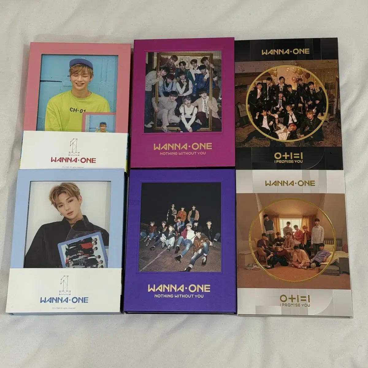 

Партия альбомов Wannaone