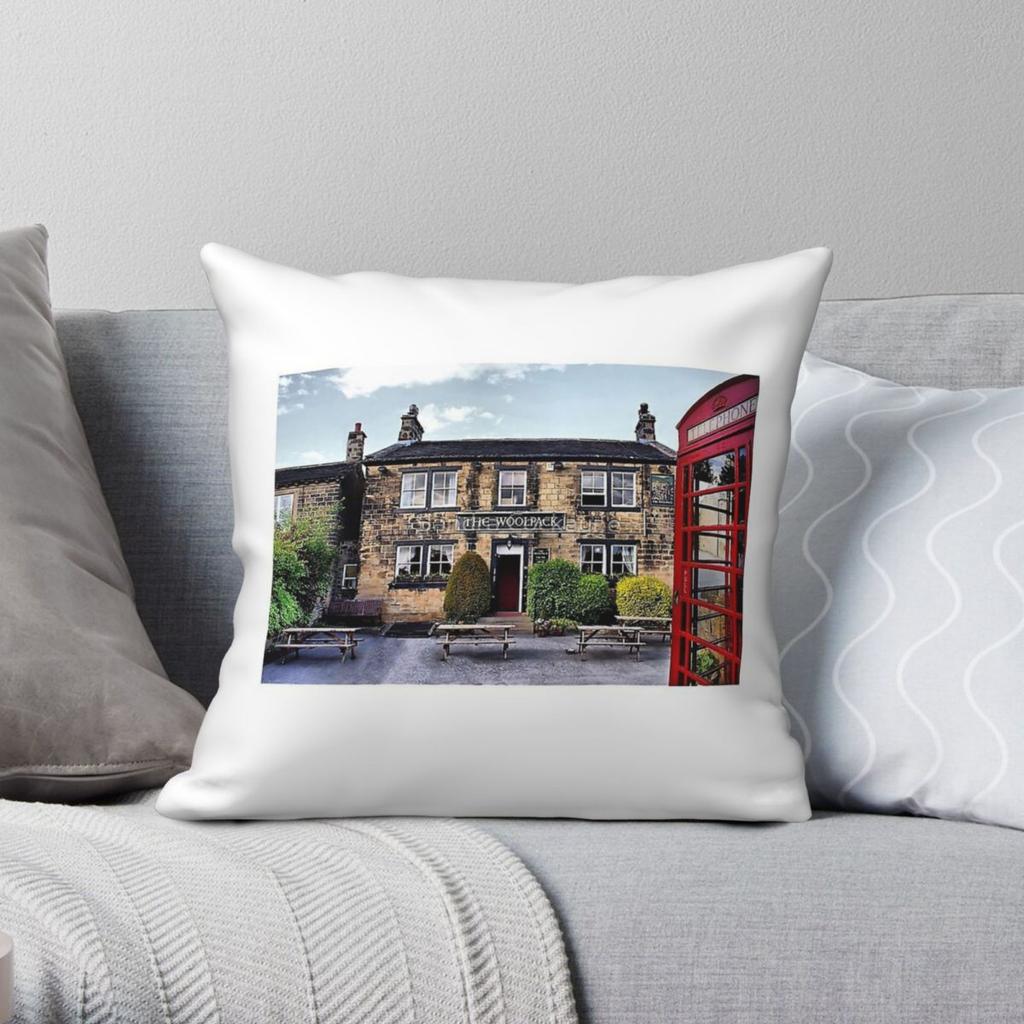 The Woolpack At Emmerdale Square Pillowcase Polyester Linen Velvet Pattern Decorative Pillow Case Car Cushion Cover