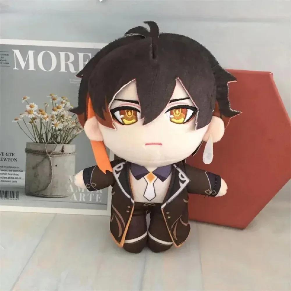 Citlali Plush Doll Genshin Impact Game Scaramouche Furina Wriothesley Neuvillette Baizhu Stuffed Toy Soft Figurine Birthday Gift