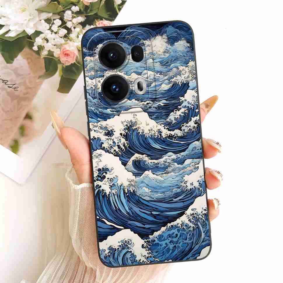 Petty Girl Hülle Für Oppo Reno13 Pro Hülle CPH2697 PKK110 Silikon Weiche Schutzhülle Für Oppo Reno13 Reno 13 Pro 5G Hüllen Tasche