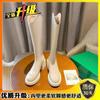 Thick heel but knee knight boots women's 2025 autumn and winter new V-mouth thin high boots British cowboy boots ins
