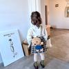 Children's Small Bag Cartoon Cute Bear Doll, Mobile Phone Change Single Shoulder Crossbody Bag