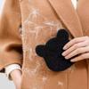 1pcs Of Household Pet Hair Remover, Machine Washed Bear Sticky Sponge, Reusable, Suitable For Washing Machine, Dryer, Black