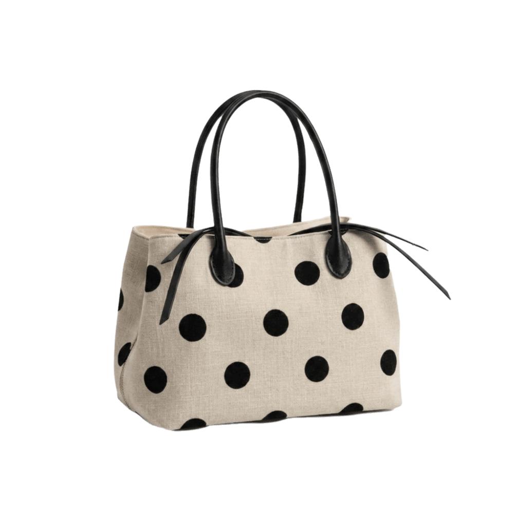Large Capacity Multi-compartment Tote Bag Lightweight Canvas Handbag Shopping