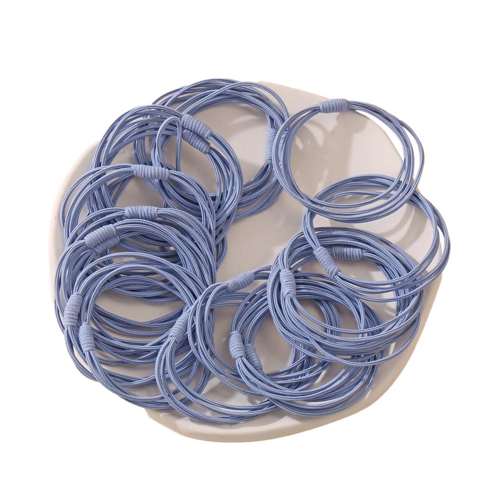 20 Piece Set Girl's Rubber Band Ins Simple Rope Tie Hair High Elastic Ring Headdress