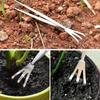 Garden Bonsai Tweezers Dual Head Bonsai Tool Gardening Plant Tweezers For Loosening Pressing Weeding Fertilizing Bonsai