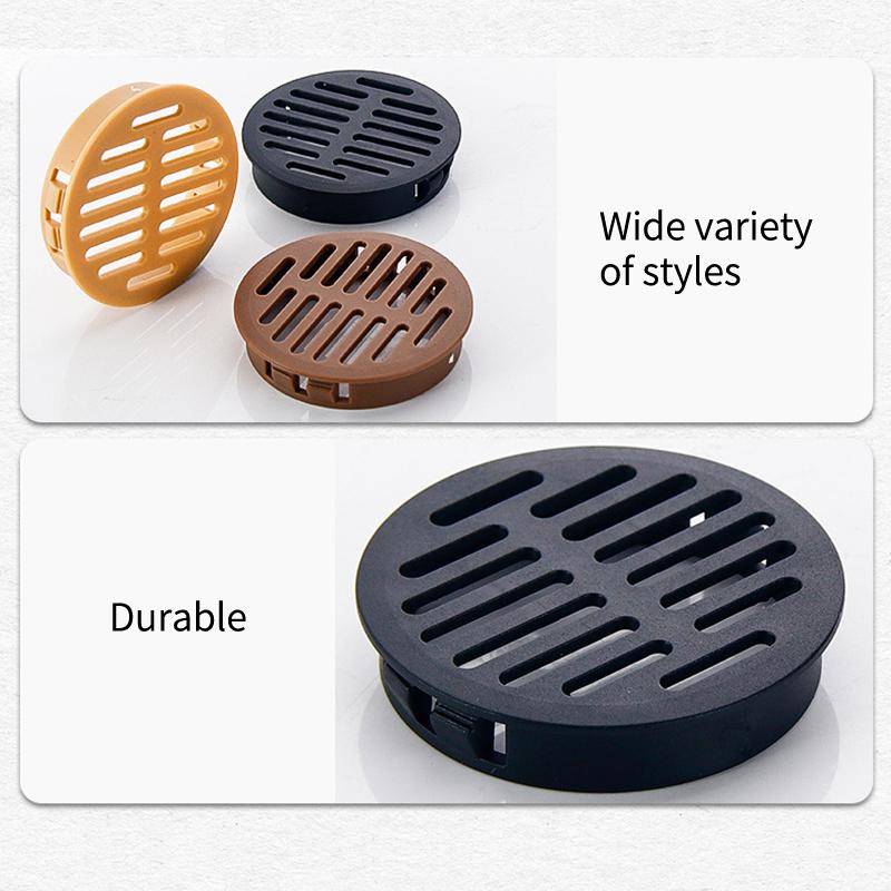 10PCS Plastic Mesh Rectangular Vent Grille 35mm 50mm Breathable Air Flow for Electronic Device Cabinet