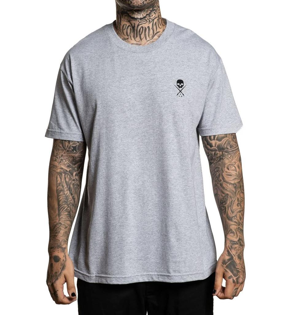 Klassisches Sullen Tattoo Art Street Trend Mode Lässiges T-Shirt Herren und Damen Luxusmarke Top