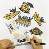 Graduation Season Photo Banner & Cap Decoration for 12th Grade Party