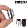 4Pcs Car Tire Valve Caps Metal Wheel Dust Covers Accessories For Mitsubishi Outlander RalliArt ASX Pajero Lancer Interior Decor