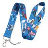 Vigreat Custom Fashion Cell Phone Anime Printed Lanyard Polyester Short Wrist Strap Lanyards