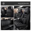 All-Season Nappa Leather Car Seat Cover - Universal Fit