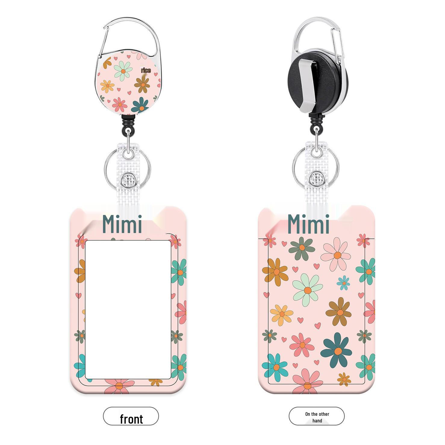 Durable Drop-Proof Card Holder with Lanyard for ID Badges and Access Control