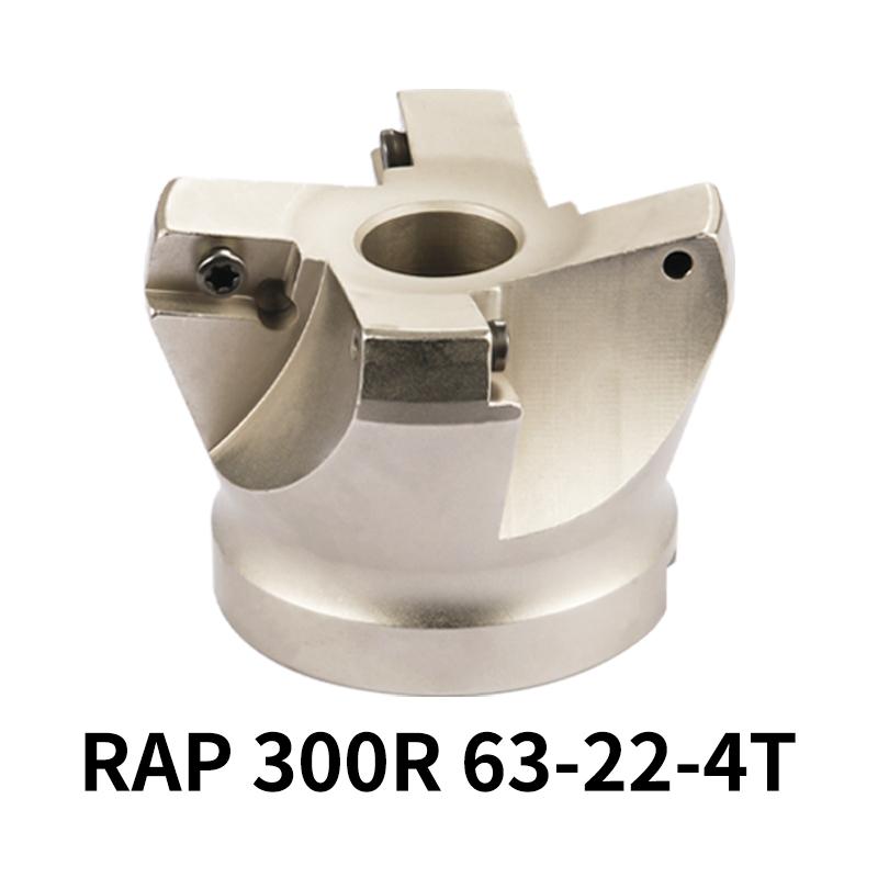 RAP 300R 50-22-4T 400R 63-22-4T 400R 80-27-5T 75 Grad Positiver Kopf 25,4 50mm APMT1135/APMT1604 CNC Fräser Planfräser