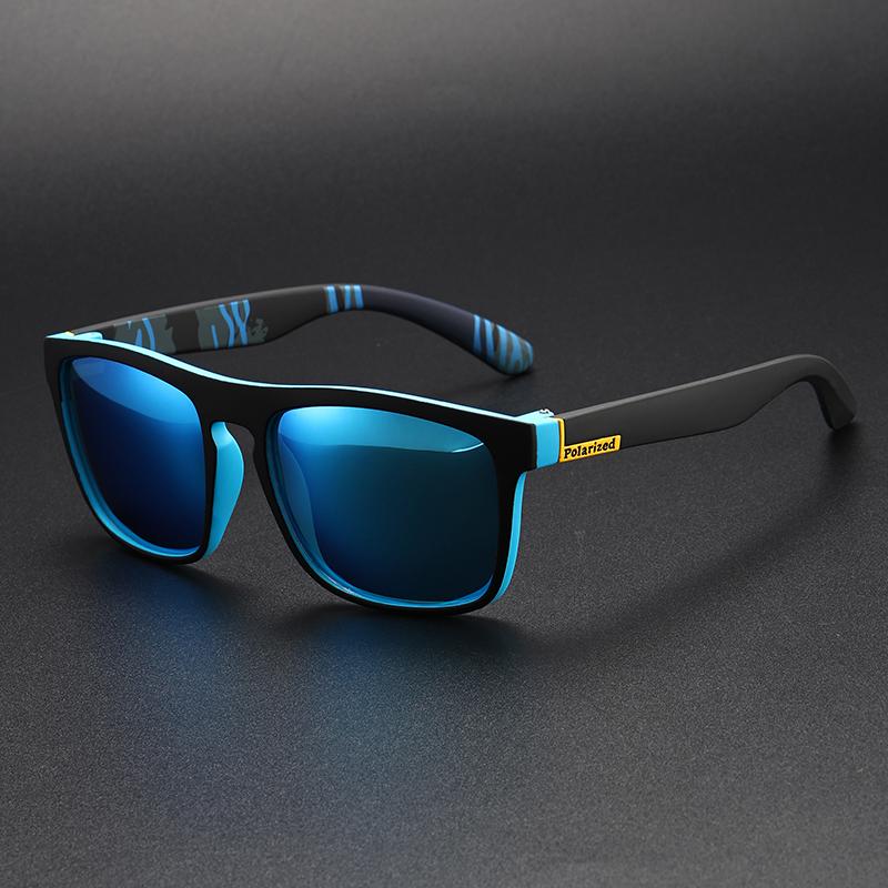 Lunettes de soleil polarisées KAROS UV400 Unisexes pour la pêche, la conduite, la randonnée, le camping, les sports de plein air black