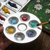 Metal Painting Color Palette 6/10/12 Wells Mixing Paint Tray Durable Art Paint Tray  School Office