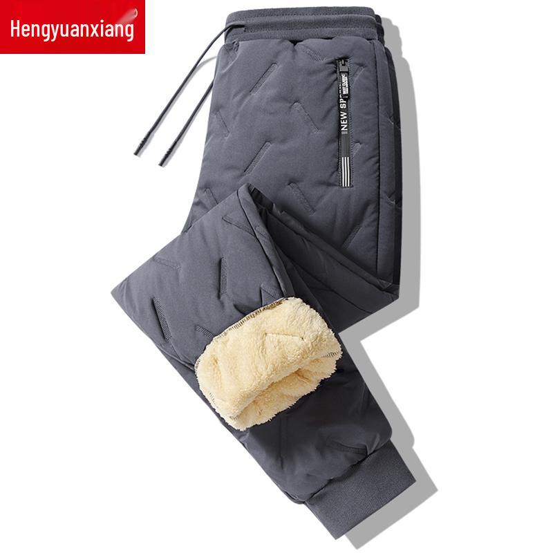 

Мужские зимние брюки из флиса и овечьей шерсти с подкладкой - Толстые, теплые, ветрозащитные 8XL 210-220 lbs