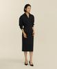 Nogseob High Waist Shirt Dress_Navy