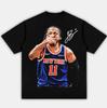Brunson Series Vintage Basketball Graphic T Shirt