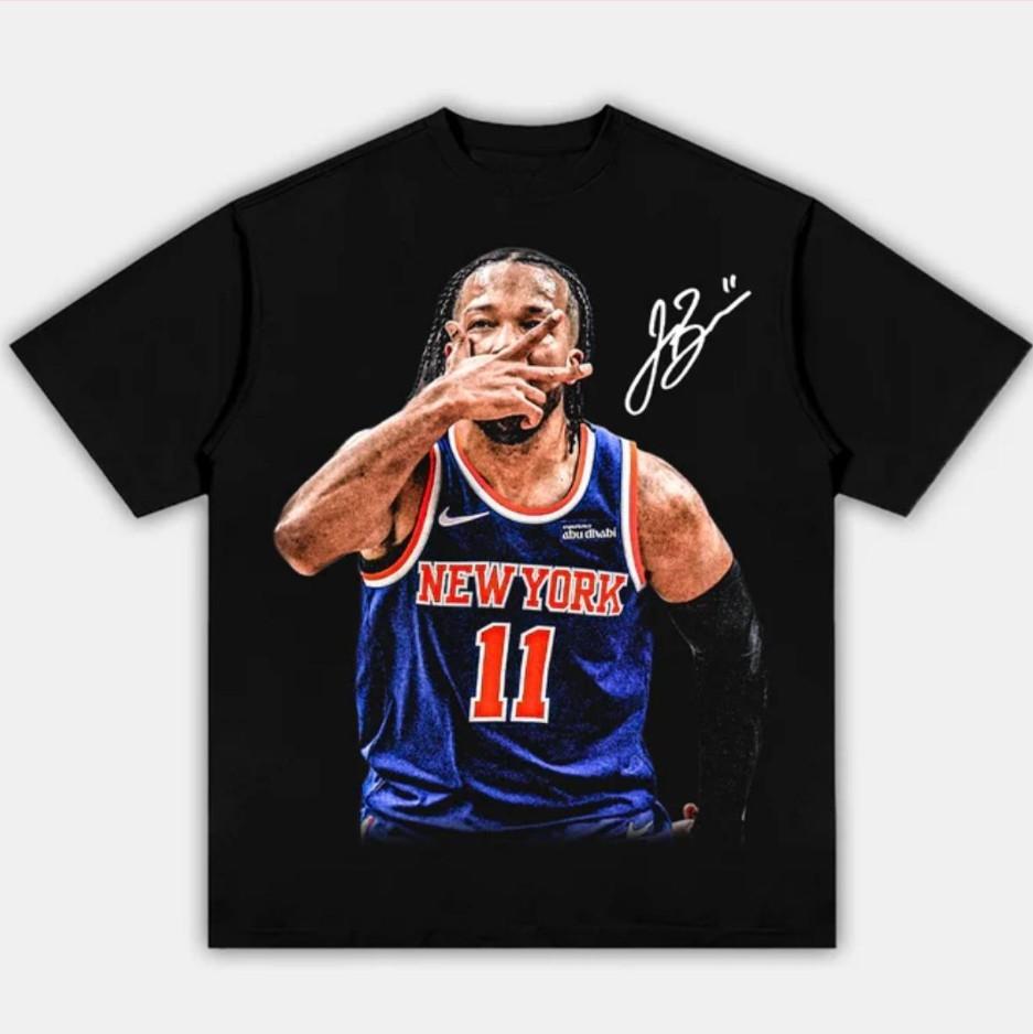 Brunson Series Vintage Basketball Graphic T Shirt