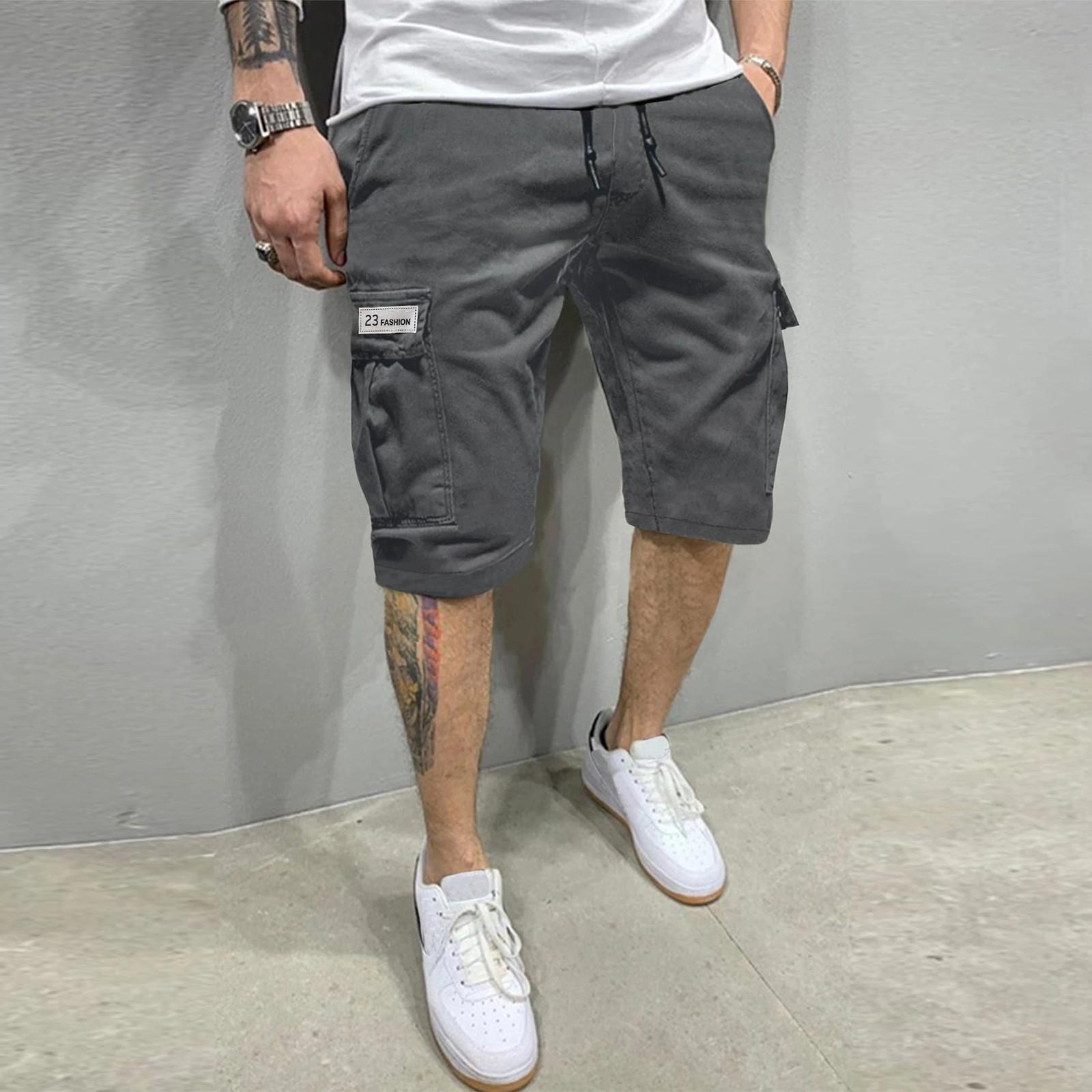 

Мужские летние большие повседневные свободные спортивные брюки повседневные шорты S