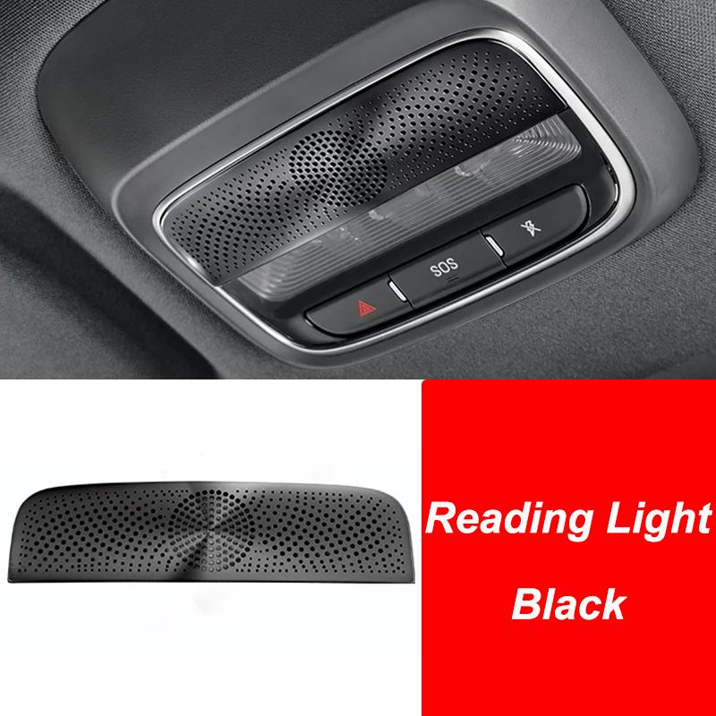 For XPeng Xiao Peng G6 2024 Reading Light Front Back Roof Loudspeaker Cover Stainless Steel Protective Cover Accessorie