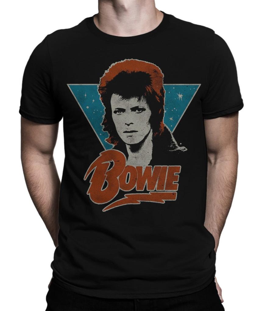 Maglietta Rock Vintage David Bowie, T-shirt Ziggy Stardust, Uomo e Donna Tutte le Taglie (wr-267)
