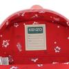 Kenzo Logo Floral Pattern Print Backpack Kids Backpack Pink K61223
