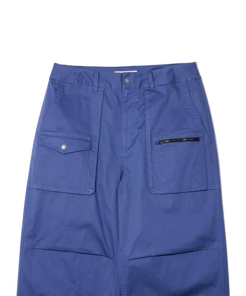 Nontaib Pocket Layered Parachute Pants (Blue)