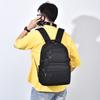 Backpack Large Capacity Simple Student Backpack Junior High School Student Leisure School Bag Double Back