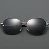 Metal Oversized Myopia Sunglasses Stylish Round-Frame High-Quality Nearsighted Glasses Men's and Women's Classic Driving Shades