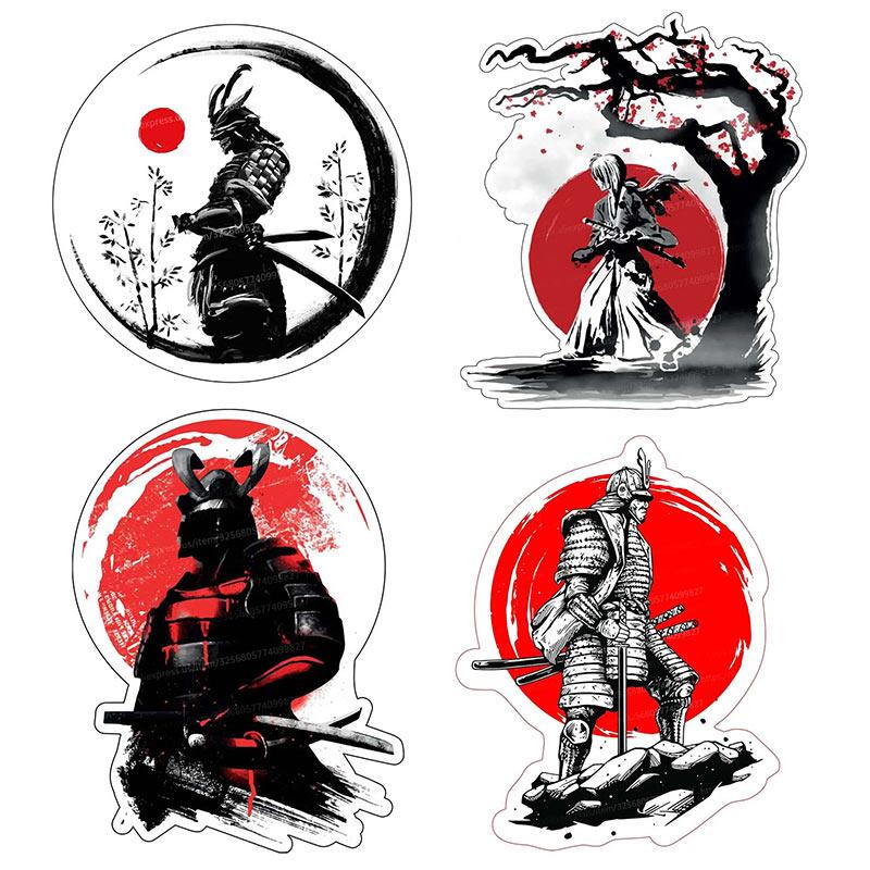 For Personality Samurai Car Sticker Vinyl Decal Waterproof Window Motorcycle Camper Bumper Truck Laptop Decoration SH502